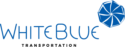 WhiteBlue Transportation logo